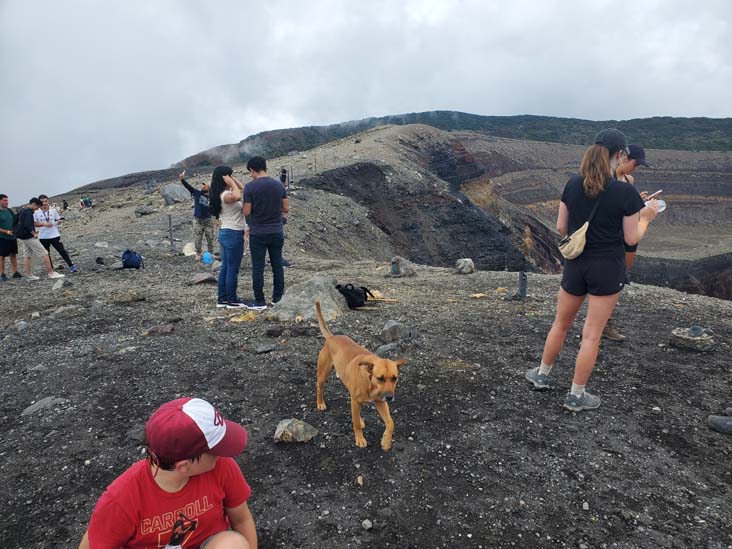 Crater Edge, Volcán de Santa Ana/Santa Ana Volcano, El Salvador, August 9, 2024