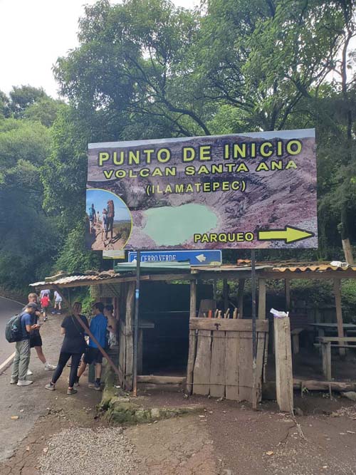 Trailhead, Volcán de Santa Ana/Santa Ana Volcano, El Salvador, August 9, 2024