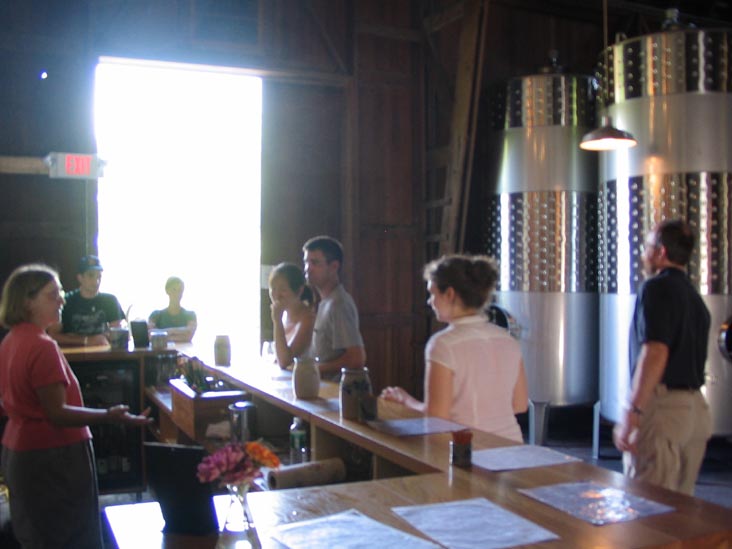 Hermann J. Wiemer Vineyard, 3962 Route 14, Dundee, New York, July 15, 2006