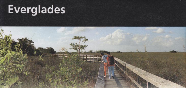 Park Brochure, Everglades National Park, Florida