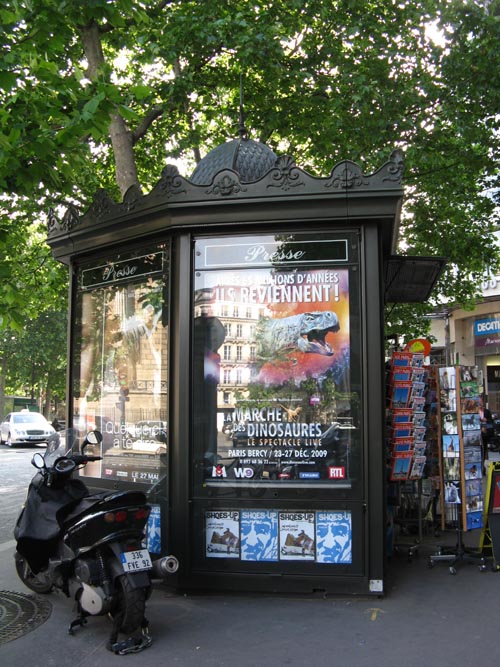 Newsstand, Place de la Madeleine, 8e Arrondissement, Paris, France