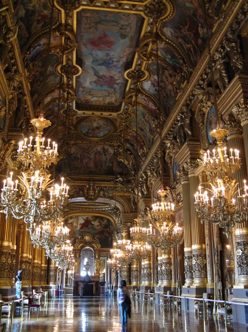 Grand Foyer, Palais Garnier, Place de l'Opéra, 9e Arrondissement, Paris, France