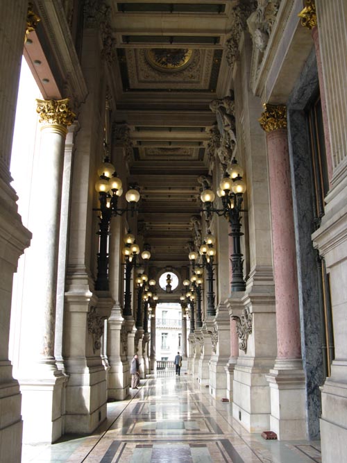 Loggia, Palais Garnier, Place de l'Opéra, 9e Arrondissement, Paris, France