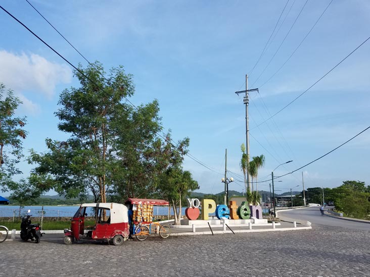 Flores, Petén, Guatemala, July 22, 2019