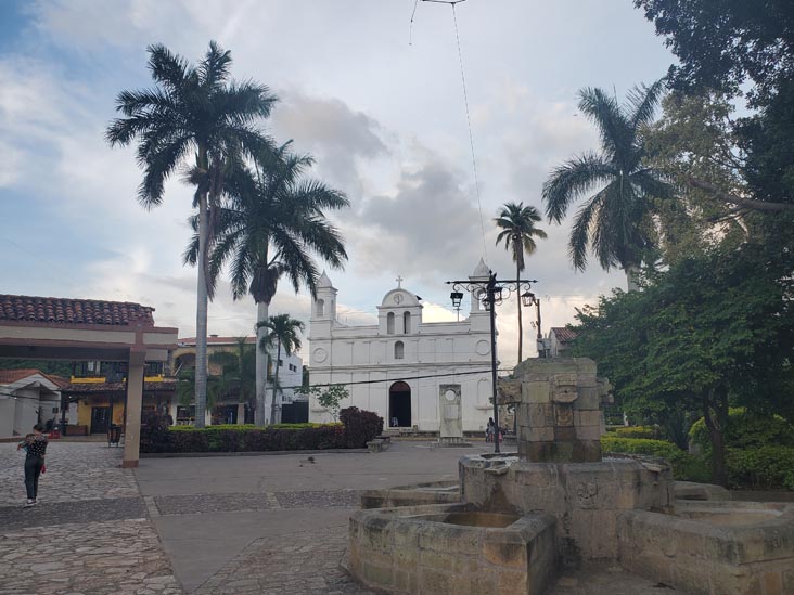 Parroquia San José Obrero and Parque Central, Copán Ruinas, Honduras, August 11, 2024