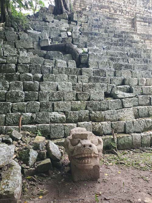 Structure 11, West Court, Copán, Copán Ruinas, Honduras, August 12, 2024