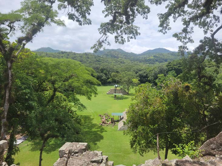 Great Plaza From Acropolis, Copán, Copán Ruinas, Honduras, August 12, 2024