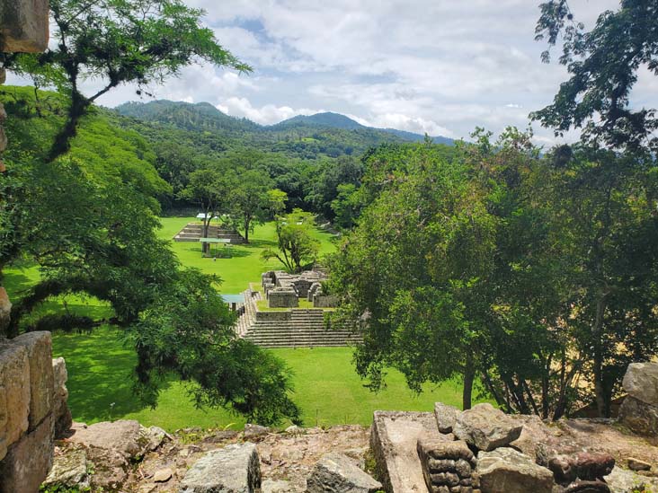 Great Plaza From Acropolis, Copán, Copán Ruinas, Honduras, August 12, 2024