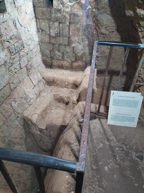 Bath System, Los Jaguares Tunnel, Copán, Copán Ruinas, Honduras, August 12, 2024