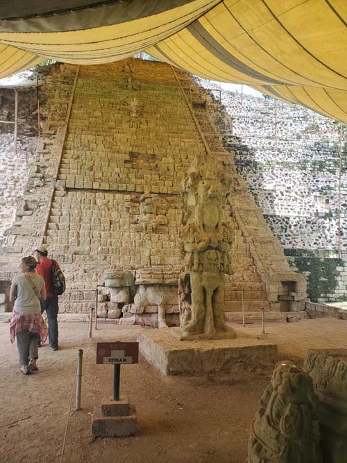 Hieroglyphic Stairway, Great Plaza, Copán, Copán Ruinas, Honduras, August 12, 2024