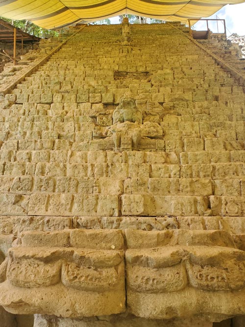 Hieroglyphic Stairway, Great Plaza, Copán, Copán Ruinas, Honduras, August 12, 2024