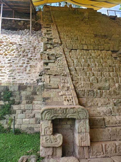 Hieroglyphic Stairway, Great Plaza, Copán, Copán Ruinas, Honduras, August 12, 2024