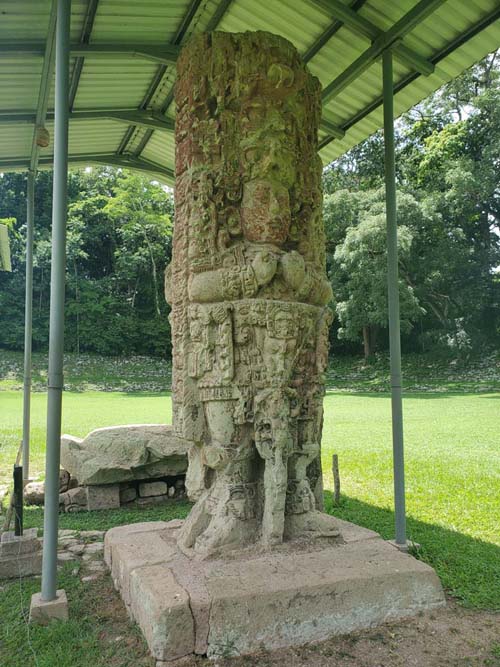 Stele C, Great Plaza, Copán, Copán Ruinas, Honduras, August 12, 2024