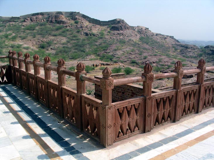 City Wall From Jaswant Thada, Jodhpur, Rajasthan, India