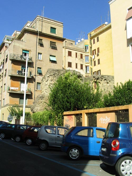 Portico Emilio From Via Florio, Testaccio, Rome, Lazio, Italy