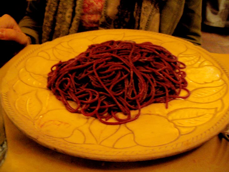 Drunken Spaghetti, Osteria de' Benci, Via de' Benci, 13/r, Florence, Tuscany, Italy