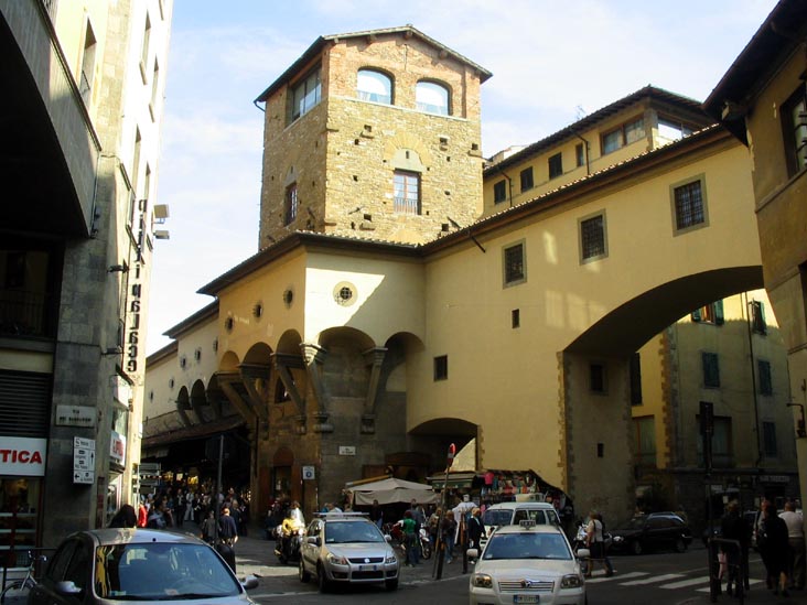Via Guicciardini Looking Towards Ponte Vecchio, Florence, Tuscany, Italy