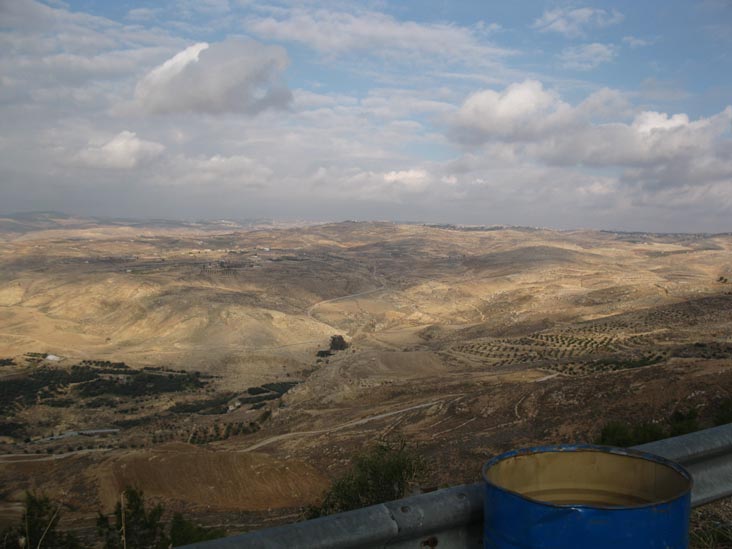 View To East From Mount Nebo, Jordan