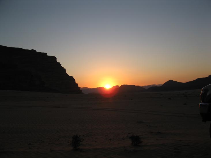 Sunset, Wadi Rum, Jordan