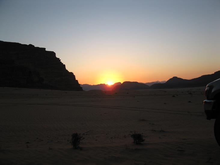 Sunset, Wadi Rum, Jordan