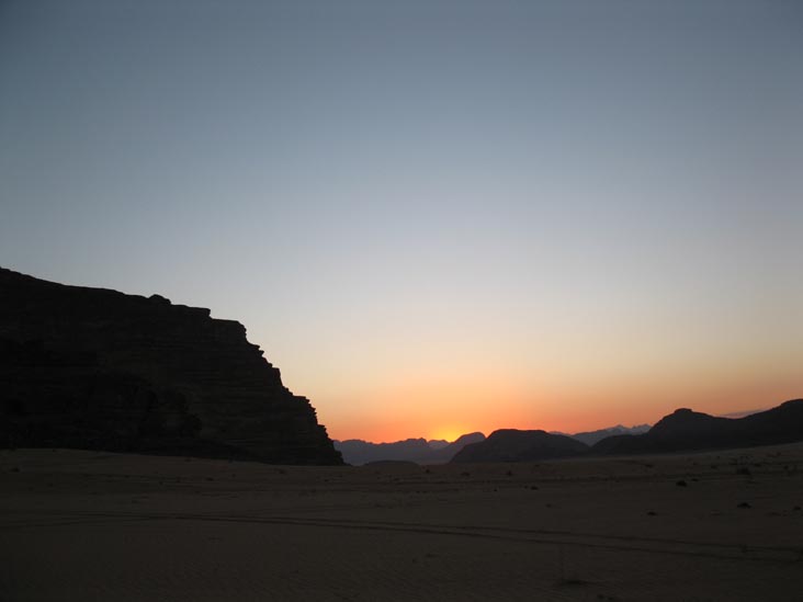 Sunset, Wadi Rum, Jordan