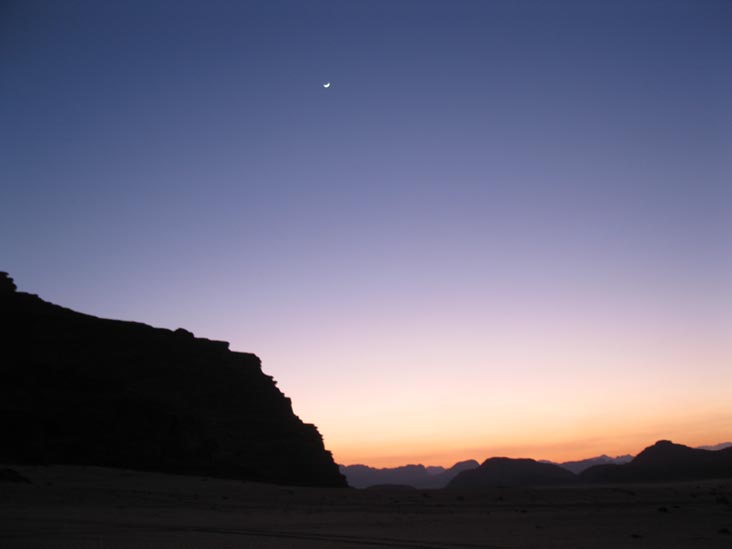 Sunset, Wadi Rum, Jordan