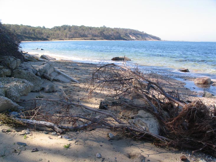 Long Island Sound, Master's Bathhouse Area, Caumsett State Historic Park, Lloyd Neck, Long Island, New York