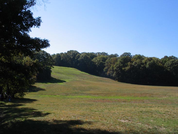 Hill Leading Up To Main House, Caumsett State Historic Park, Lloyd Neck, Long Island, New York