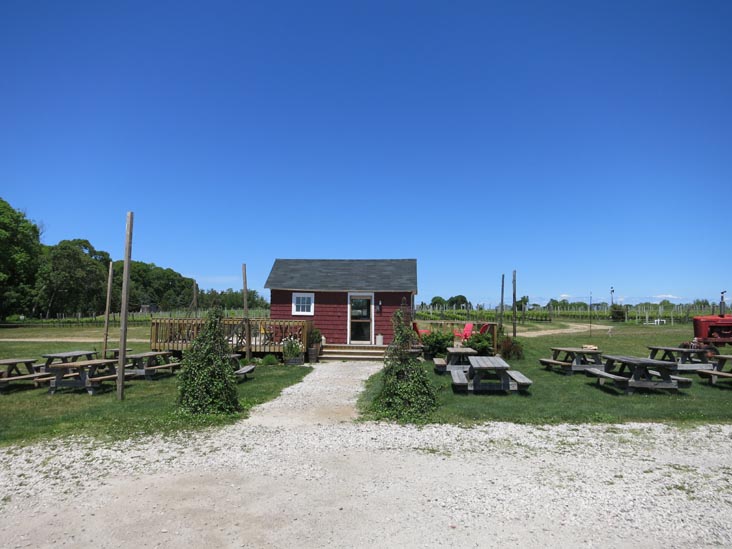 One Woman Wines & Vineyards, 5195 Old North Road, Southold, New York, May 29, 2015