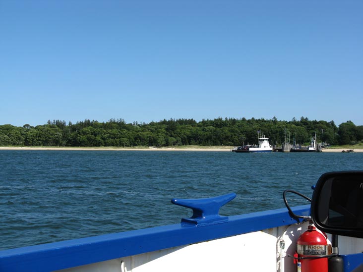 South Ferry From Shelter Island To North Haven, Long Island, New York, July 4, 2009