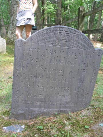 Elizabeth Hudson Grave, Quaker Cemetery, 116 N. Ferry Rd, Route 114, Shelter Island, New York