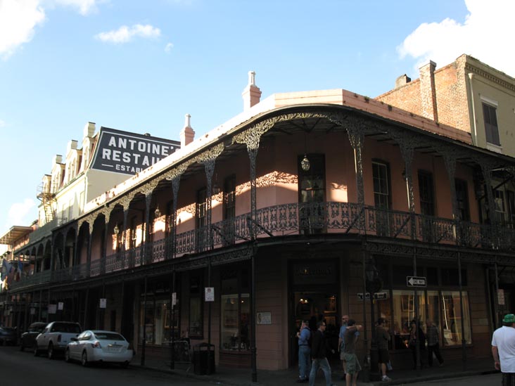 St. Louis Street at Royal Street, French Quarter, New Orleans, Louisiana