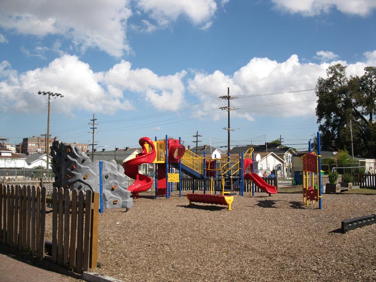 Playground, Samuel J. Green Charter School, 2319 Valence Street, New Orleans, Louisiana