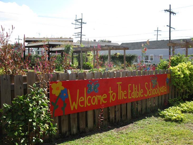 Edible Schoolyard, Samuel J. Green Charter School, 2319 Valence Street, New Orleans, Louisiana