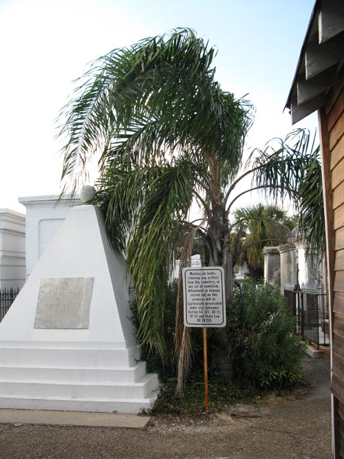 Saint Louis Cemetery #1, Basin Street Between Conti Street and St. Louis Street, New Orleans, Louisiana