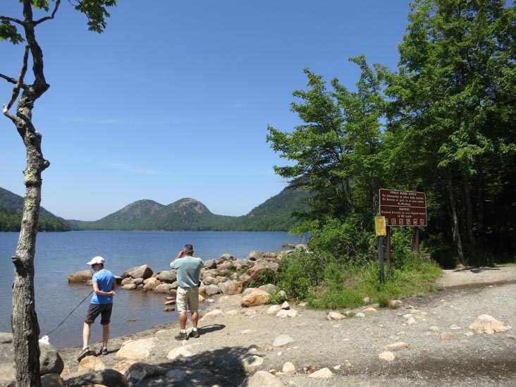 Jordan Pond, Acadia National Park, Mount Desert Island, Maine, July 3, 2013