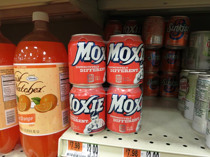 Orange Moxie, Shaw's Supermarket, 17 Main Street, Westbrook, Maine, June 30, 2013