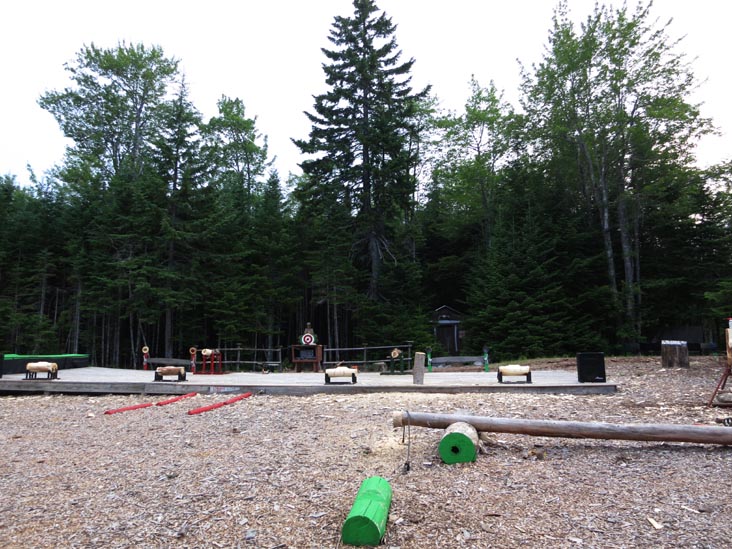 Timber Tina's Great Maine Lumberjack Show, Trenton, Maine, July 4, 2013