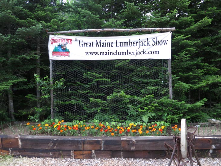 Timber Tina's Great Maine Lumberjack Show, Trenton, Maine, July 4, 2013