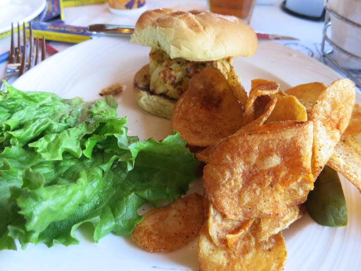 Crabcake Sandwich, Rusty Scupper, 402 Key Highway, Baltimore, Maryland, January 18, 2016