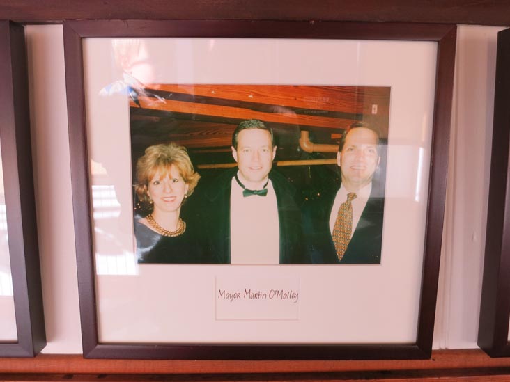 Mayor Martin O'Malley Picture, Rusty Scupper, 402 Key Highway, Baltimore, Maryland, January 18, 2016