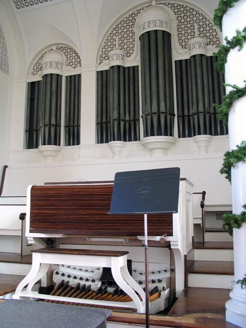 Organ, Johnson Chapel, Amherst College, Amherst, Massachusetts