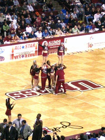 Basketball Game, Mullins Center, University of Massachusetts, Amherst, Massachusetts