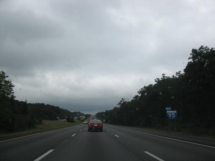 Northbound Interstate 95, Massachusetts, October 1, 2011