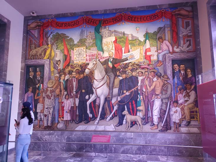 History Rooms, Museo Nacional de Historia, Castillo de Chapultepec/Chapultepec Castle, Bosque de Chapultepec, Mexico City/Ciudad de México, Mexico, September 1, 2023