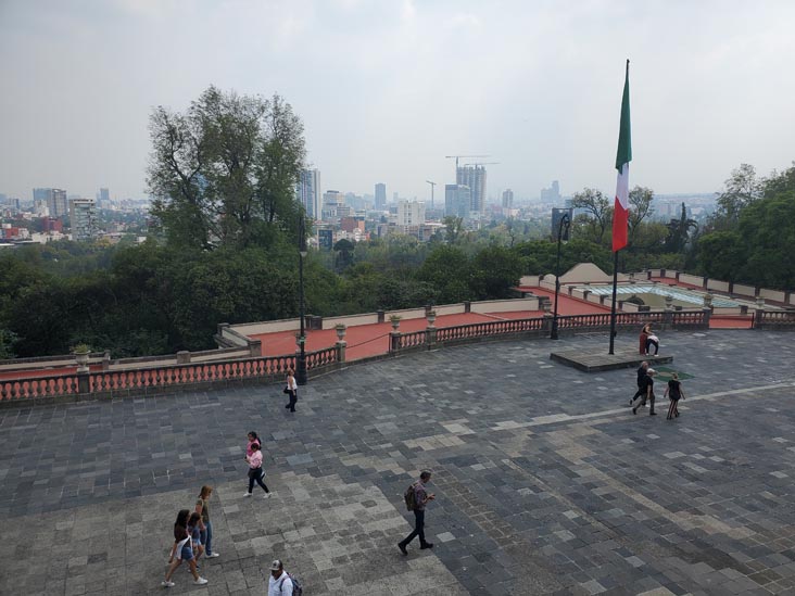 Castillo de Chapultepec/Chapultepec Castle, Bosque de Chapultepec, Mexico City/Ciudad de México, Mexico, September 1, 2023