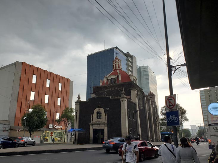 La Capilla de la Inmaculada Concepción de Salto del Agua, Avenida Eje Central Lázaro Cárdenas 2, Centro, Mexico City/Ciudad de México, Mexico, August 28, 2023