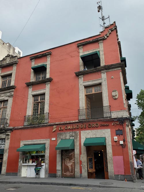El Gallo de Oro, Calle de Venustiano Carranza 35, Centro Histórico, Mexico City/Ciudad de México, Mexico, August 28, 2023