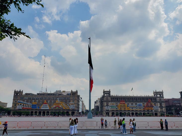 Zócalo, Centro Histórico, Mexico City/Ciudad de México, Mexico, August 28, 2023