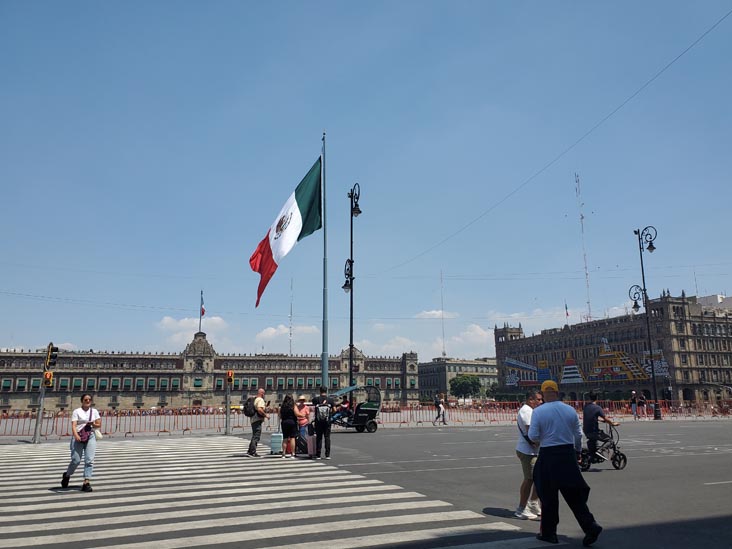 Zócalo, Centro Histórico, Mexico City/Ciudad de México, Mexico, August 30, 2023